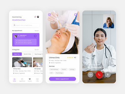 Medical Applications design mobiledesign ui uiux user experience user interface ux