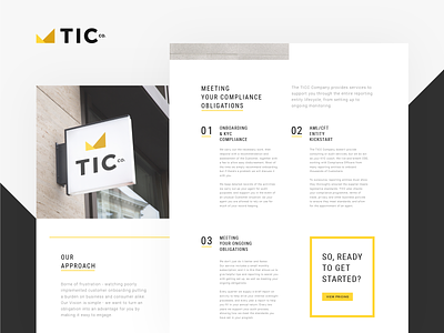 TICC Brochure Website