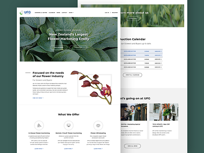 United Flower Growers (UFG) Website