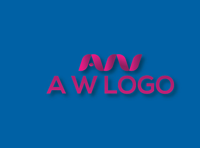 aw logo aw logo clean logo creative logo creative logos logo 2020 minimalalist new logo unique logo wordmark