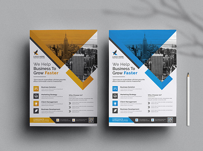 Flyer Design 3d animation app branding corporate graphic design logo motion graphics print ui ux webdesign