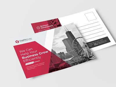 Post Card Design Template