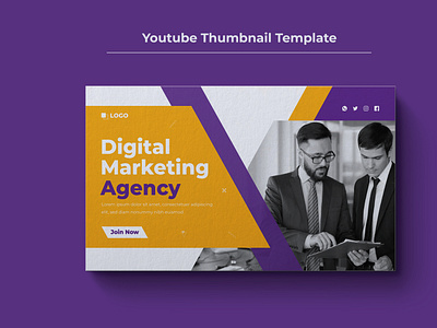 Youtube Video Thumbnail and Web Banner Template