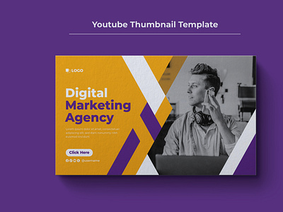 Youtube Video Thumbnail and Web Banner Template