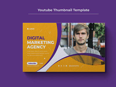 Web Banner Template and Youtube Video Thumbnail