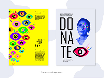 Poster1 cause eye graphic design minimalistic people poster poster art poster design social social campaign social cause