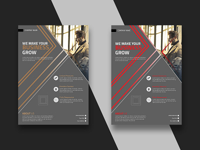 Corporate Business Flyer Design Template