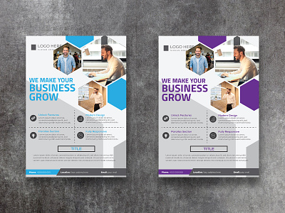New Corporate Business Flyer Design Template
