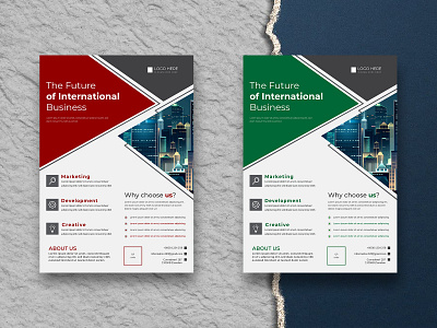 New Corporate Business Flyer Design Template