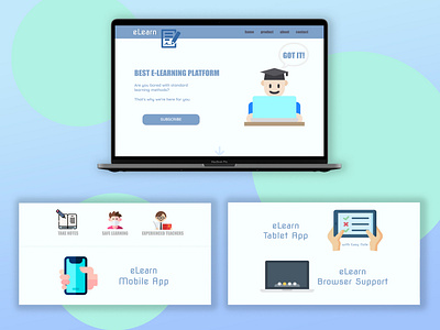 eLearn - Landing Page