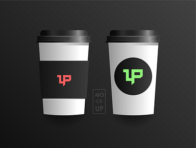monogram letter zp (mockup) logo design logo letter ip mockup design mockup logo monogram logo mug design mug mockup