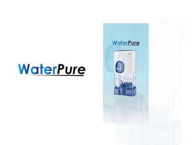 WaterPure app design icon mobile app design typography ui uidesign ux vector water