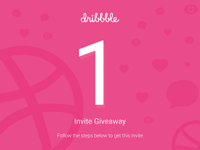 Dribbble Invite Giveaway