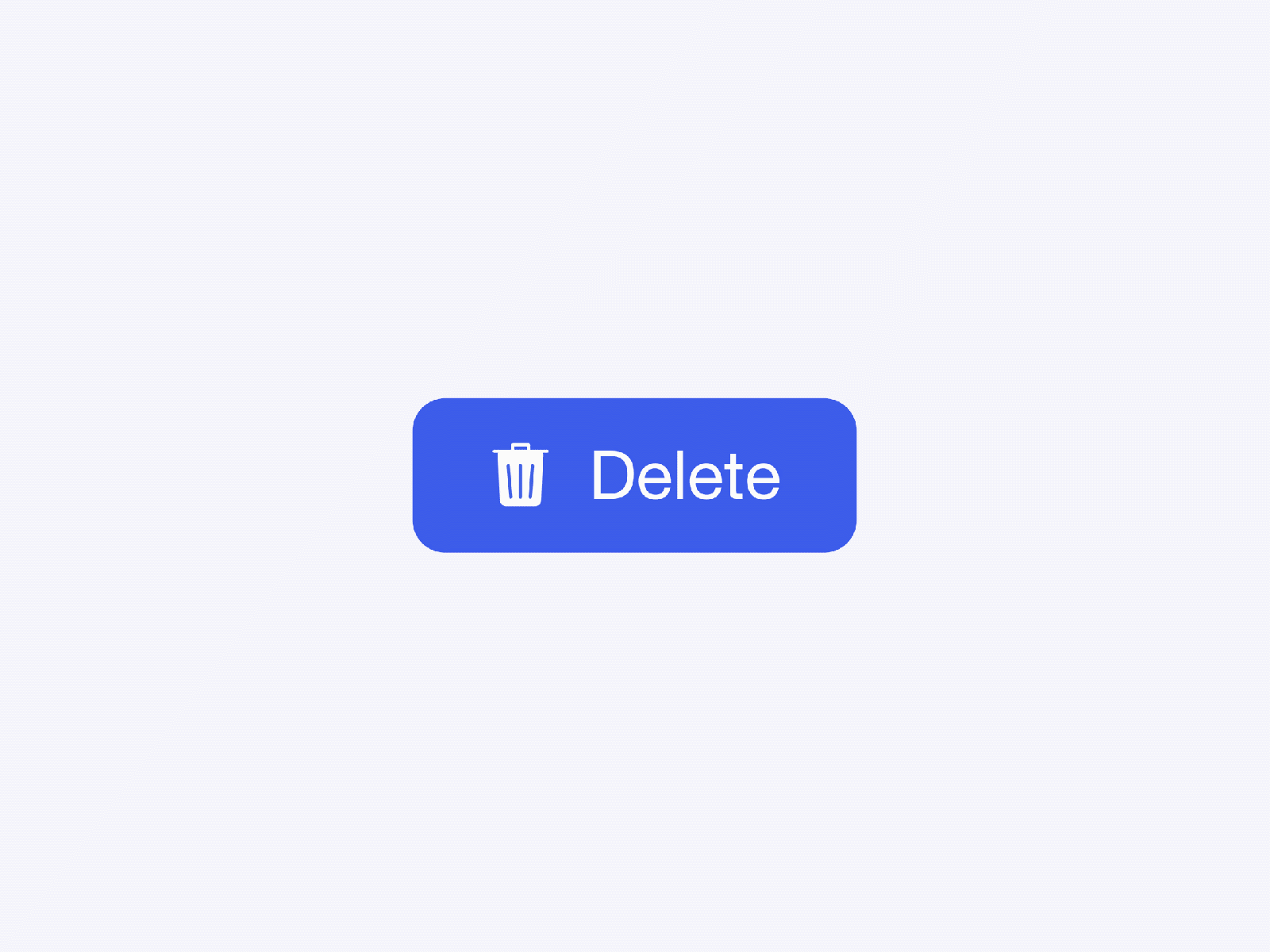 Delete animation art flat graphic design icon illustrator logo ui ux web