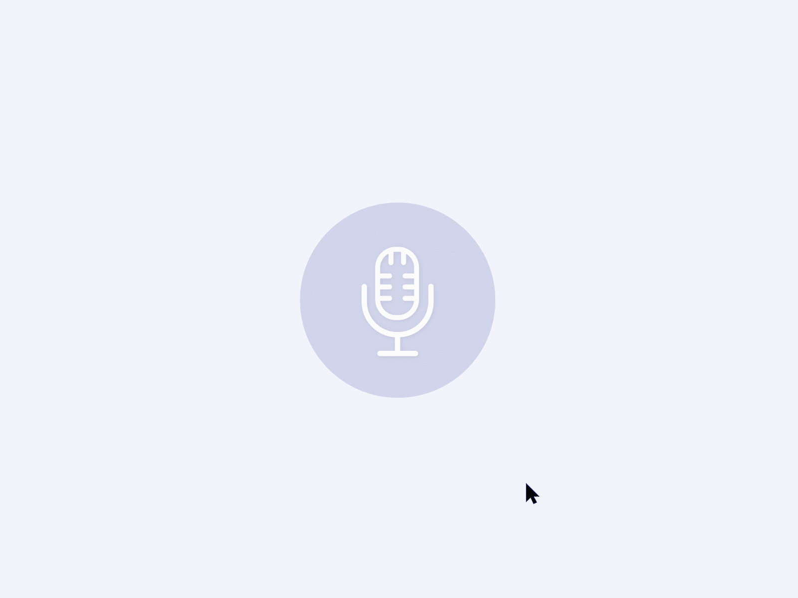 Record button animation 🎙 animation design flat graphic design icon illustration ui ux web website