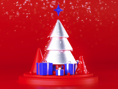 Happy Holidays! 3d 3d animation 3d design 3d icons 3d illustration christmas flexy gifts happy holidays happy new year illustration new year animation ny nytimes