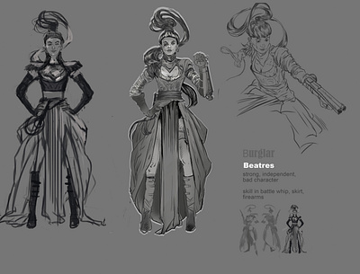 Beatres character design concept concept art design digitalart draw illustration