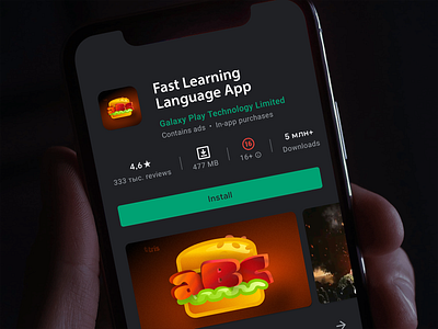 Learning language app icon