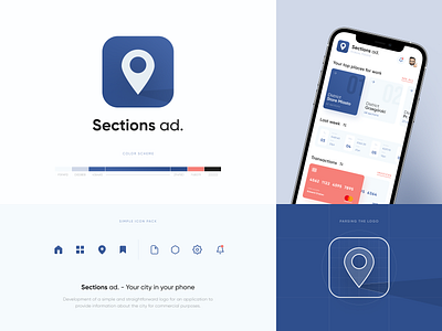 Sections ad. - Logotype