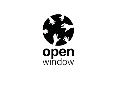 Logotype Open Window design graphic design illustrator logotype minimal