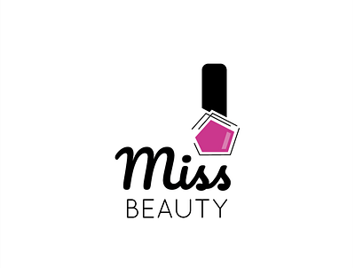 Logotype : Miss Beauty art design graphic design illustration illustrator logo logotype minimal typography