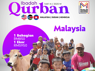 Malaysia QURBAN MVM 2020 design