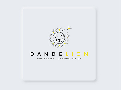 Dandelion logo branding design graphic design illustration logo