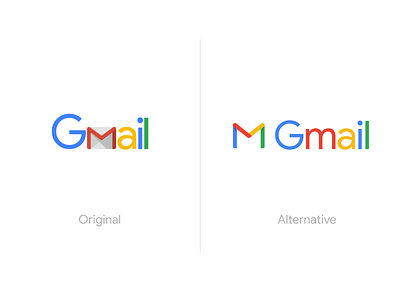 Gmail logo rebound