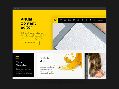 Semplice Feature Page