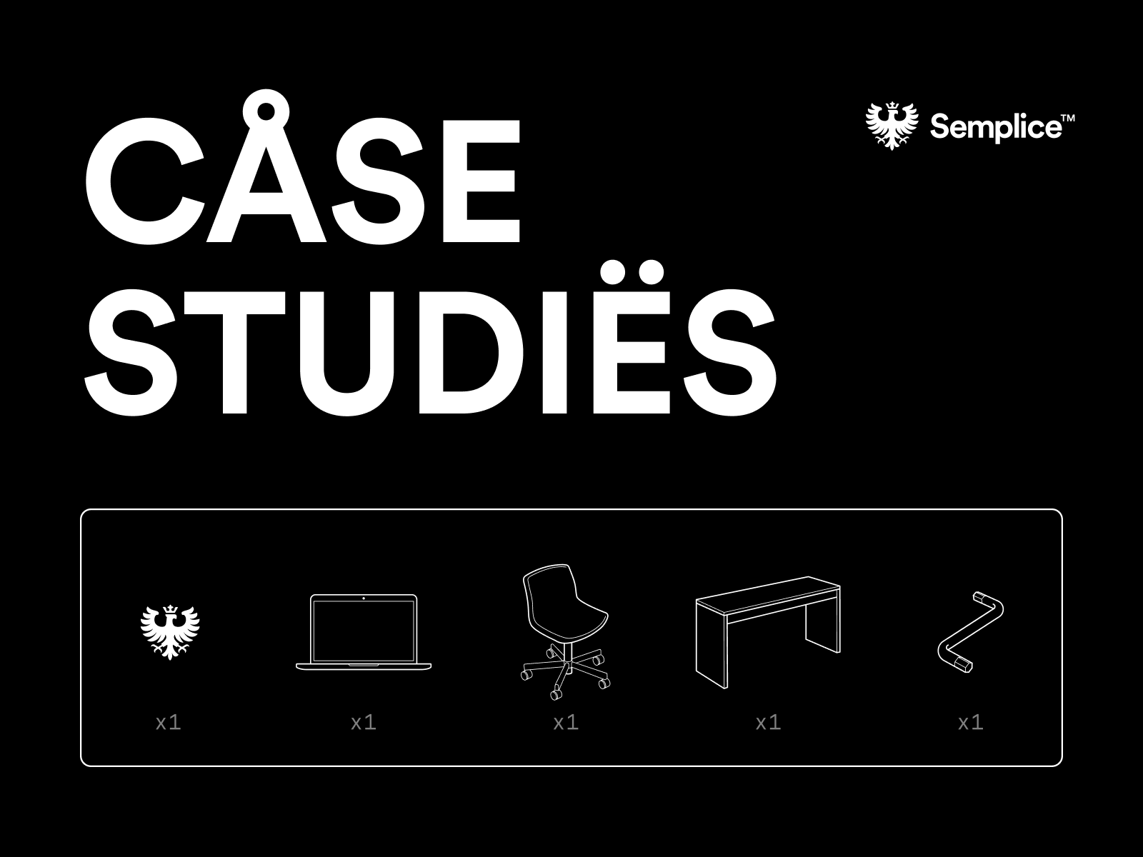 Case Studies Inspiration: A Roundup by aida pacheva, Henry Kunjumon and more
