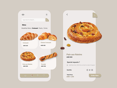 UX/UI Design (APP) CAFE