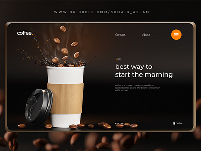 COFFEE UI design.