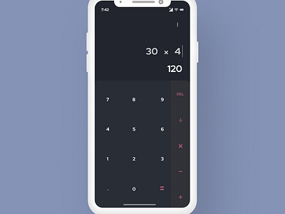 Calculator design ui ux