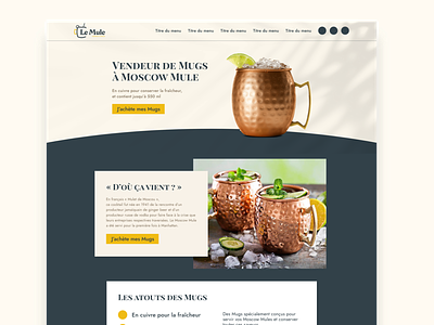 Mule Mug alcohol drink green moscow mule party summer ui ux webdesign