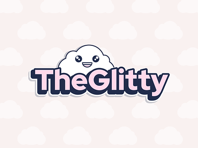 The Glitty - Kawaï brand brand branding company cute design illustration japan kawai kawaï logo pink