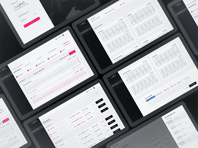 Avidhrt App for Doctors app doctor app ecg health health app healthcare heart heart logo heartbeat ui ui design ux ux design