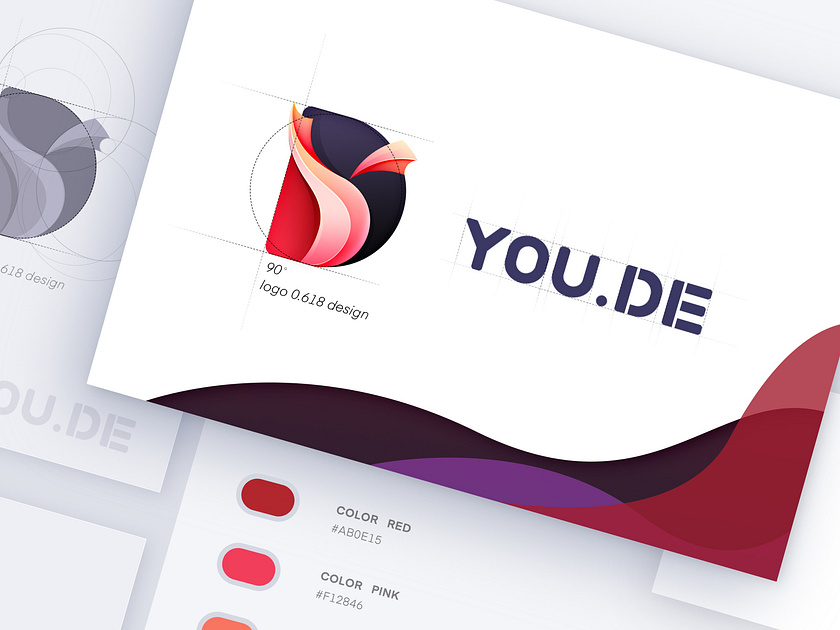 LOGO YOUDE design by nan for Hiwow on Dribbble