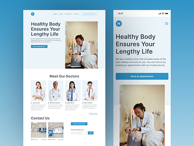 Medical Clinic Website Template