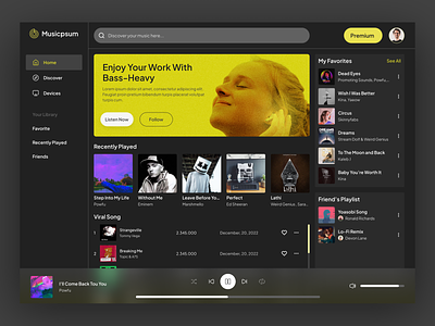 Music Web App