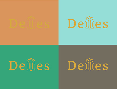 Deities Fashion Company Logo brand branding deities design fashion fashion app flat font icon illustration logo logo design minimal stylized typography web wordmark