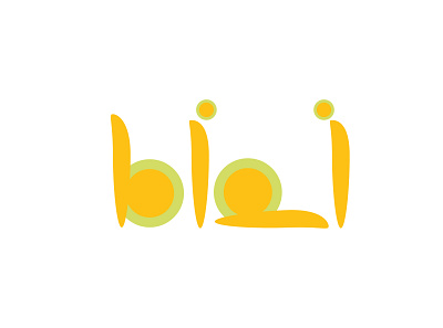 bibi logo bibi branding children dailylogochallenge design doodle flat icon illustration lettering lettering logo logo logo design minimal web