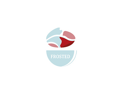 Frosted - cupcake logo