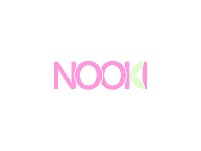 Nooky - healthy bakery for girls (logo design)