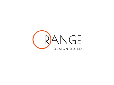 Orange design studio logo design project branding creative design flat icon illustration interior logo logo design minimal orange simple stylish ui vector wordmark