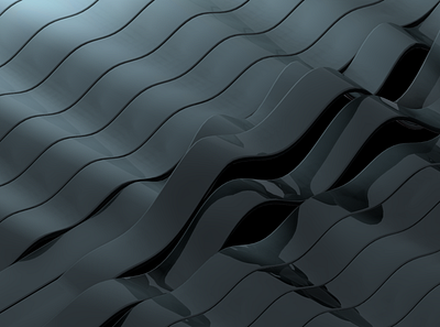 Waves 3d 3d art clean concept design minimal render rendering