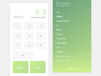 Cooking Converter Calculator