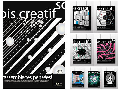 Sois creatif! Be creative!  The advertising compaign of the fren