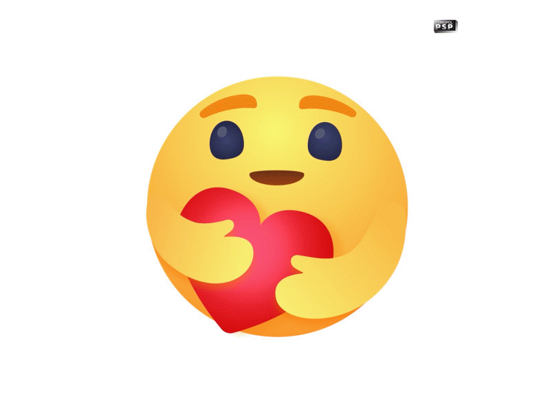 Facebook's Care Emoji 2d 2d animation animation care emoji facebook illustraion motion design motion graphic motiongraphics pongpol pongpolpsp