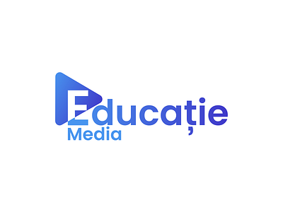 Media Education Logo branding design flat logo minimal vector