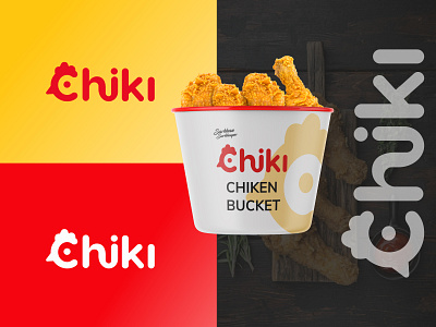 Chiki fast food restaurant Logo creative logo custom logo logo logo design minimalist restaurant logo